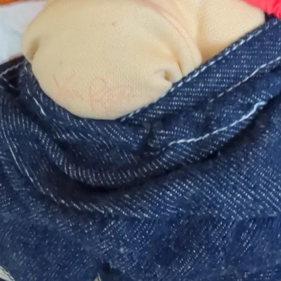 Cabbage Patch Kids Baby Boy in Windbreaker Jacket /Denim Shorts & Black Hightops - Picture 4 of 10